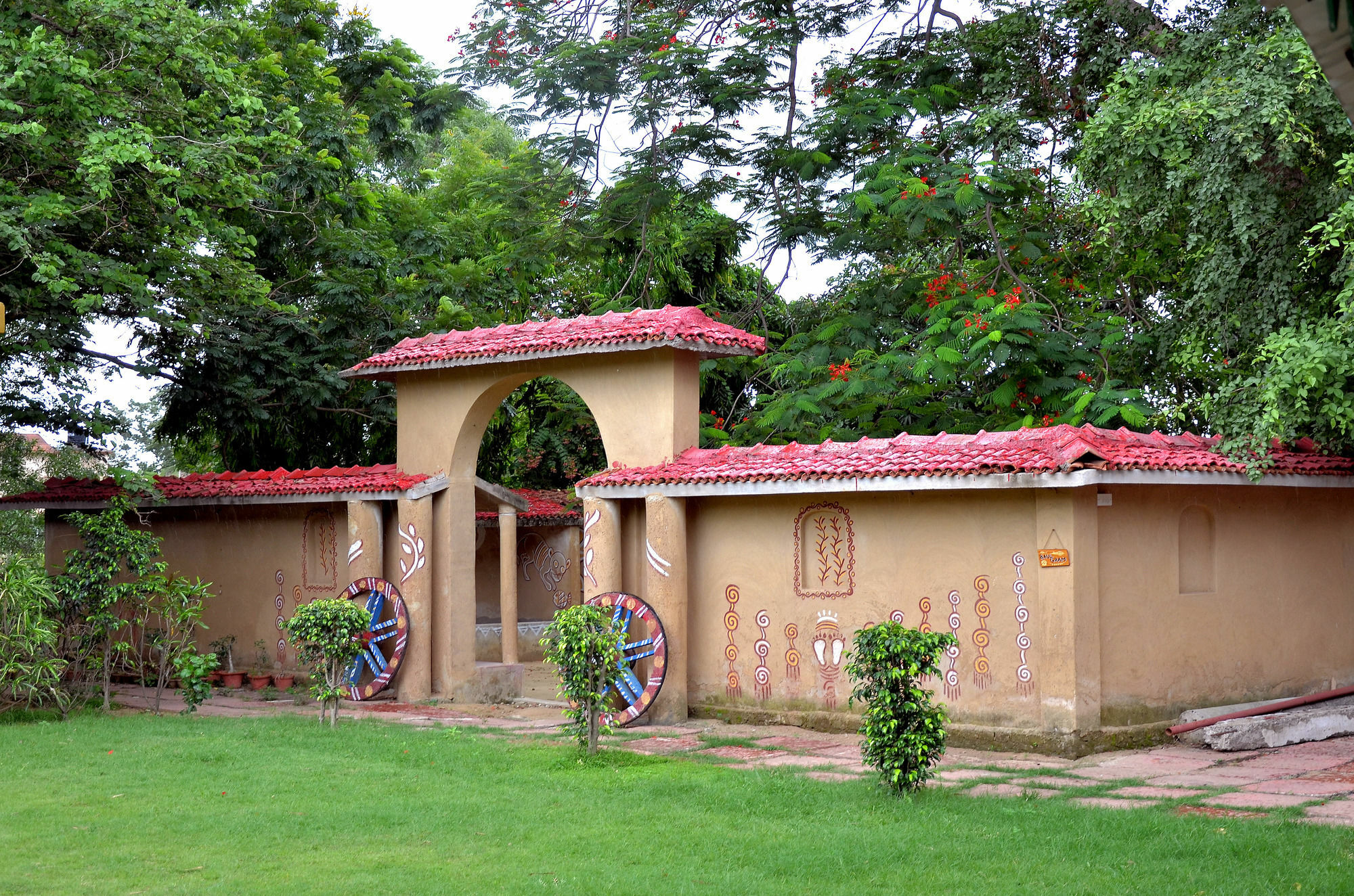 Regenta Camellia Resort And Spa Bolpur Buitenkant foto